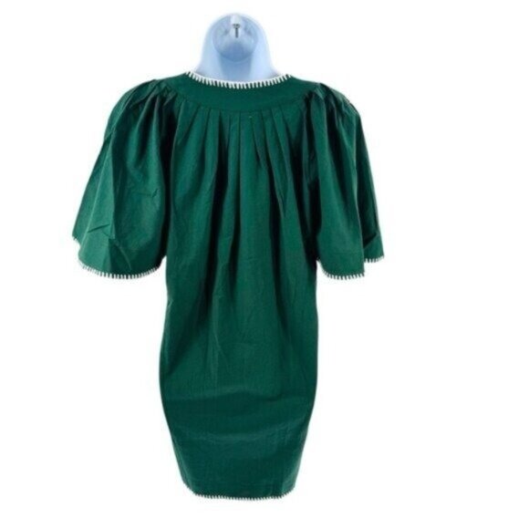 Pomander Place | NEW Green Stitch Finley Flutter Sleeve Mini Dress Size XL - Picture 8 of 12